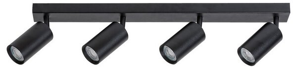 Rabalux 2086 přisazené stropní bodové svítidlo Solo 4x25W | GU10 - černá