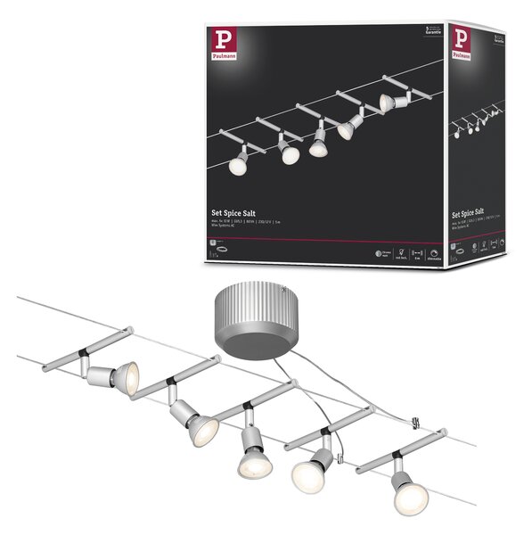 Paulmann 94145 Spice Salt, lankový systém max 5x10W LED 12V, 500cm