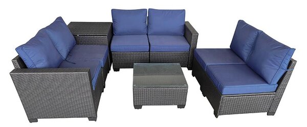 Velký zahradní sofa set s boxem na polstry Avenberg ENCANTA