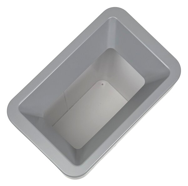 Odpadkový koš na tříděný odpad Caimi Brevetti Maxi W,85 L, šedý