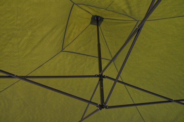 CATTARA Párty stan nůžkový 3x3m zelený WATERPROOF