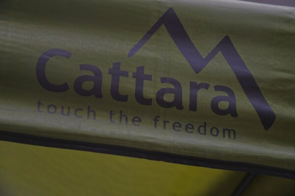 CATTARA Párty stan nůžkový 3x3m zelený WATERPROOF