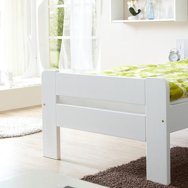 POSTEL, 90/200 cm, bílá MID.YOU - Online Only postele, Online Only