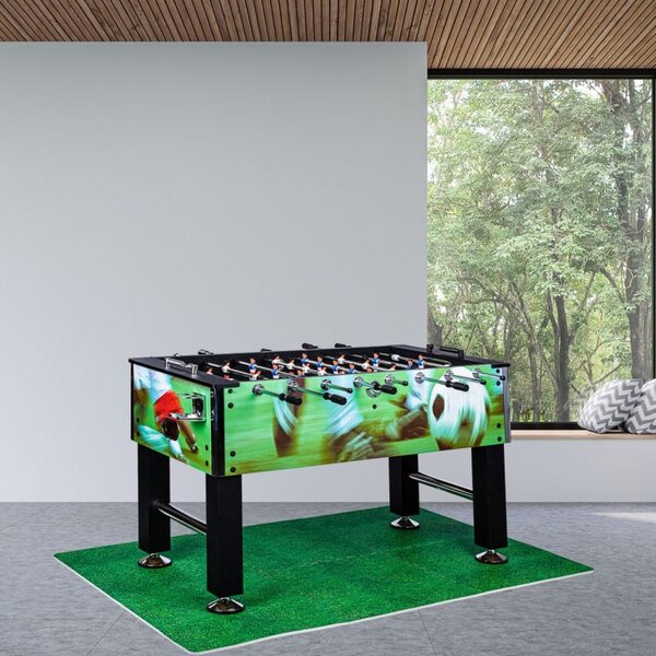 GamesPlanet Profi fotbálek Leeds, 140x73x87 cm, sv. motiv