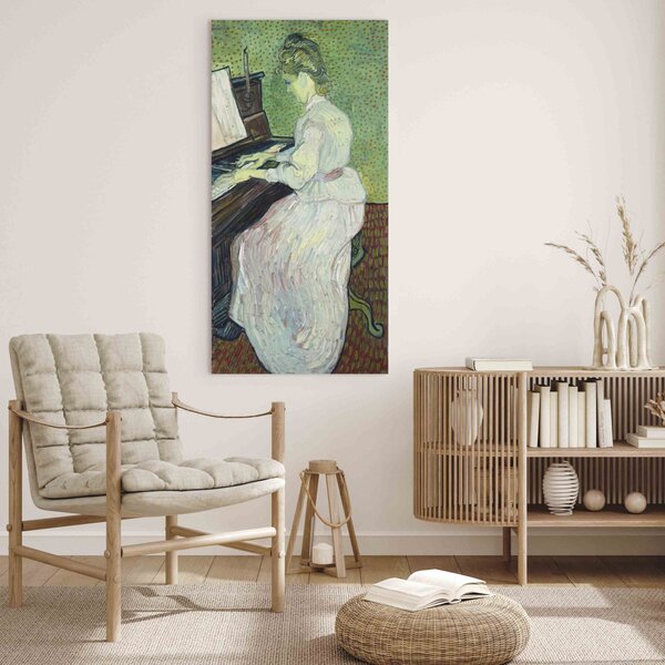 Reprodukce obrazu Marguerite Gachet u klavíru