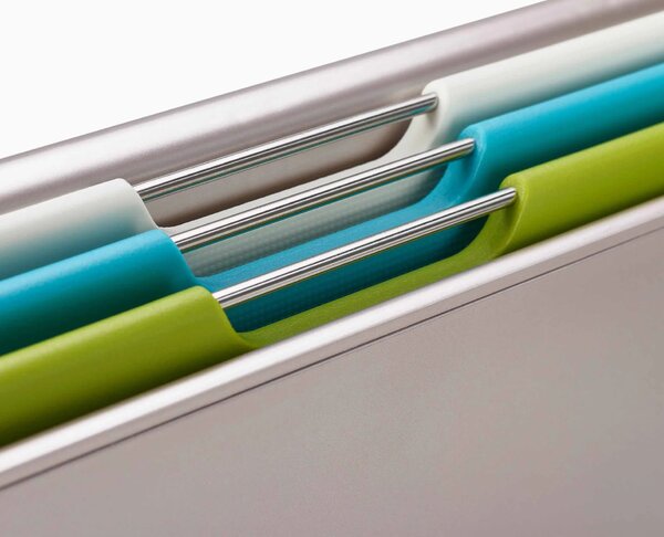 Joseph Joseph 60235 Krájecí prkénka Folio s organizátorem 36 cm barevná 4 díly