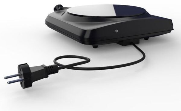 Elektrický sklokeramický vařič Brock, 1 plotýnka 18cm, 1200W, černý