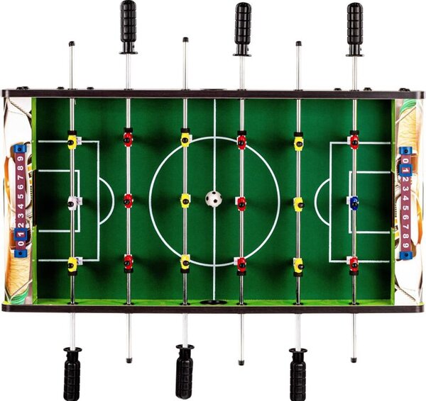 Mini stolní fotbálek s nožičkami, 70 x 37 x 25 cm, potisk