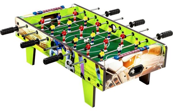 Mini stolní fotbálek s nožičkami, 70 x 37 x 25 cm, potisk