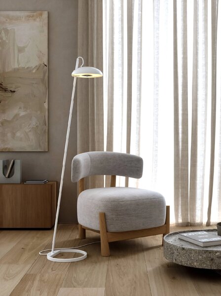 Nordlux 2220064001 Versale, bílá stojací lampa 3xG9, výška 140cm