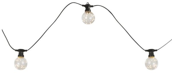 Globo 34090N LED světelný řetěz Almaga 10x0,27W | 220lm | 2700K - černá
