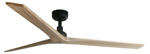 FARO KLIM L stropní ventilátor, černá/borovice DC