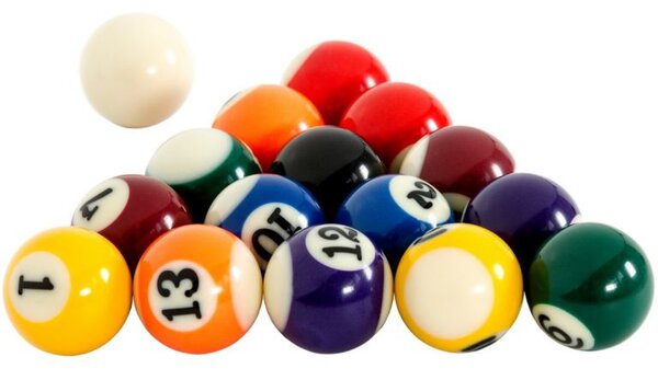 GamesPlanet® Mini kulečník pool, 92 x 52 x 19 cm, hnědá
