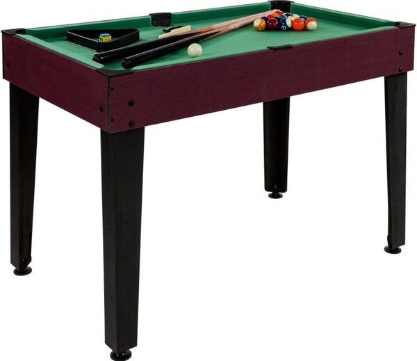 GamesPlanet® Multifunkční herní stůl 15 v 1, tmavě hnědý