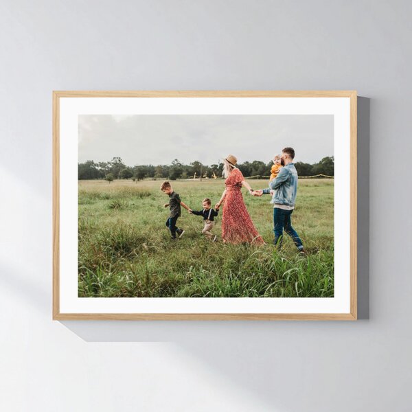 Personalizovaný magický fotoobraz v rámu - 30x40 - fotografie