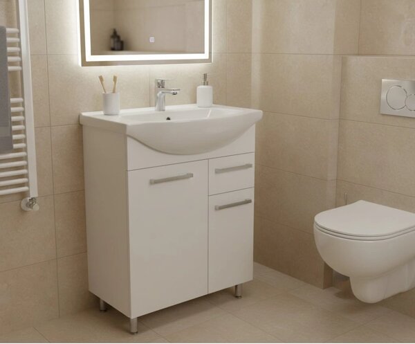 Comodo Set koupelnového nábytku Luka S55-V30P/L-H30-N30