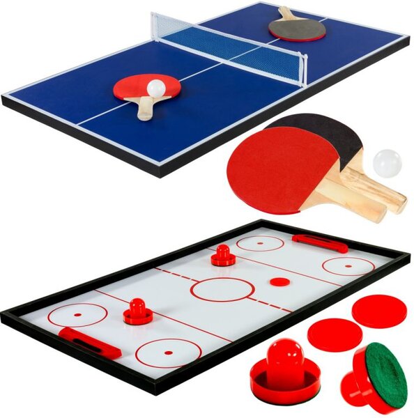 GamesPlanet® Multifunkční herní stůl 15 v 1, tmavě hnědý