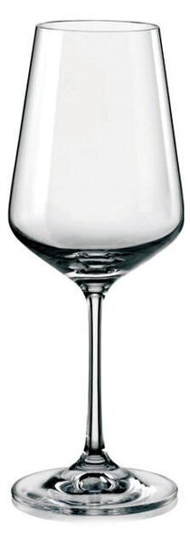 Bohemia Crystal Sklenice na víno Sandra 40728/350ml (set po 6ks)