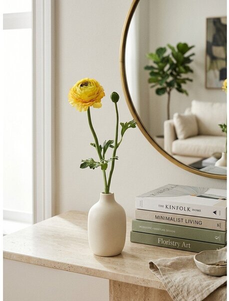 Umělá květina (výška 50 cm) Buttercup – Ego Dekor