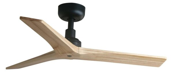 FARO KLIM S stropní ventilátor, černá/borovice DC