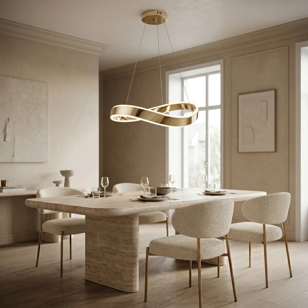 Toolight Závěsné LED osvětlení Modern SWE066-CP 60 zlaté