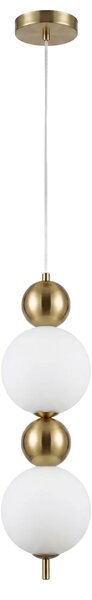 Toolight Závěsné LED osvětlení Modern LHJ116-2CP kartáčované zlato