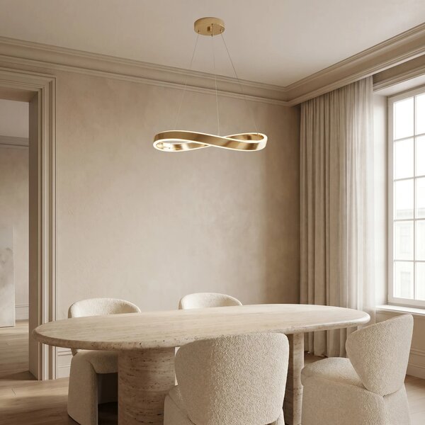 Toolight Závěsné LED osvětlení Modern SWE066-CP 60 zlaté