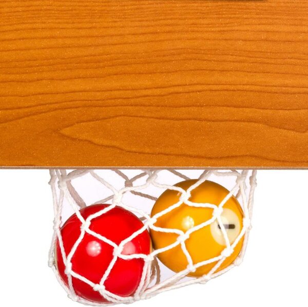 GamesPlanet® Mini kulečník pool, 92 x 52 x 19 cm, světlá