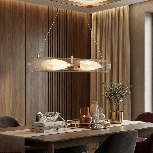 Toolight Závěsné LED osvětlení Modern G152-2CP zlaté