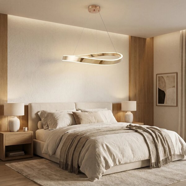 Toolight Závěsné LED osvětlení Modern SWE068-CP 80 zlaté