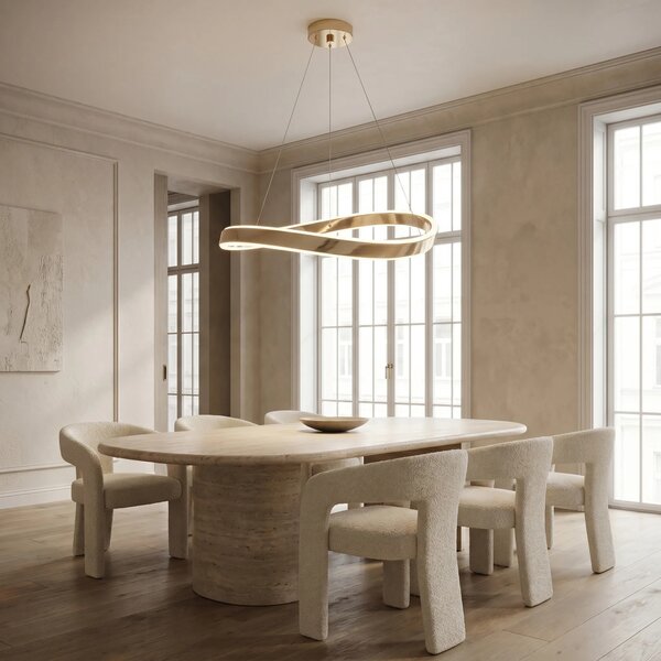 Toolight Závěsné LED osvětlení Modern SWE068-CP 80 zlaté