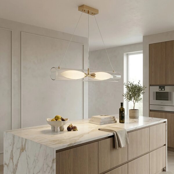 Toolight Závěsné LED osvětlení Modern G152-2CP zlaté