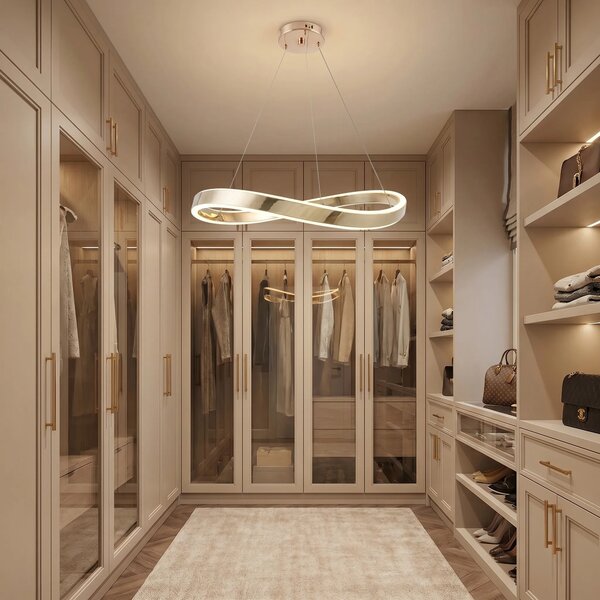 Toolight Závěsné LED osvětlení Modern SWE068-CP 80 zlaté