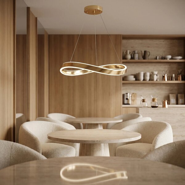 Toolight Závěsné LED osvětlení Modern SWE068-CP 80 zlaté