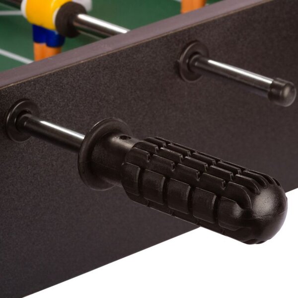 Mini stolní fotbálek 70 × 37 cm černý s počítadlem gólů