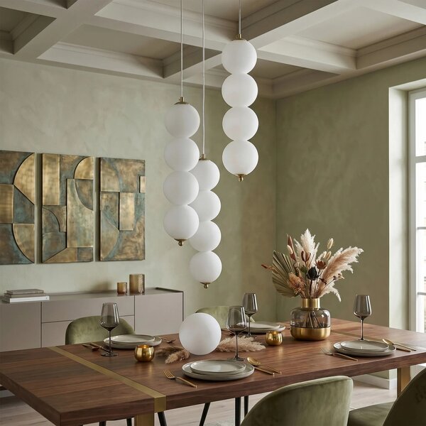 Toolight Závěsné LED osvětlení Modern LHJ118-4CP kartáčované zlato