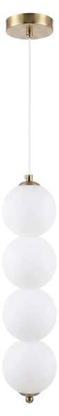 Toolight Závěsné LED osvětlení Modern LHJ118-4CP kartáčované zlato