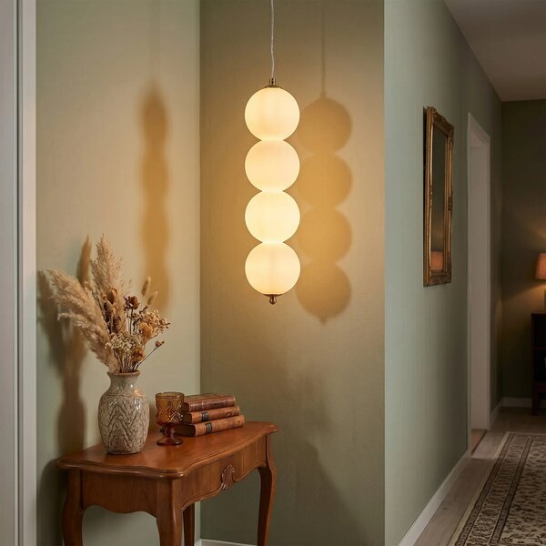 Toolight Závěsné LED osvětlení Modern LHJ118-4CP kartáčované zlato