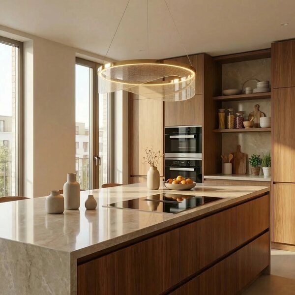 Toolight Závěsné LED osvětlení Modern Gold G145-CP 60 zlaté