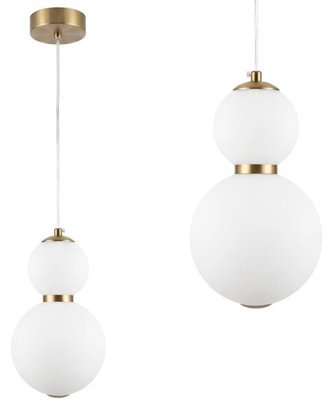Toolight Závěsné LED osvětlení Modern LHJ112-2CP kartáčované zlato