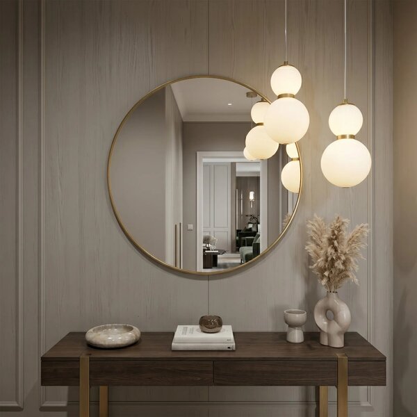 Toolight Závěsné LED osvětlení Modern LHJ112-2CP kartáčované zlato