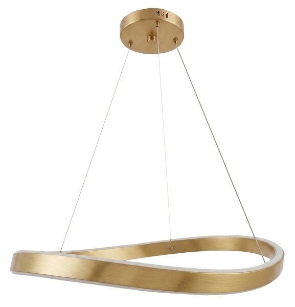Toolight Závěsné LED osvětlení Modern Gold SWE069-CP 80 kartáčovaná zlatá
