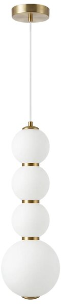 Toolight Závěsné LED osvětlení Modern LHJ114-4CP kartáčované zlato