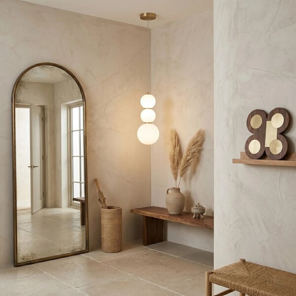 Toolight Závěsné LED osvětlení Modern LHJ113-3CP kartáčované zlato