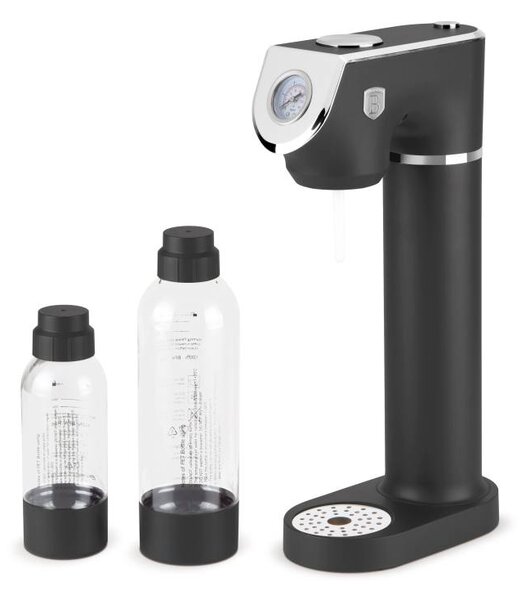 BERLINGERHAUS Výrobník sody SODABAR + 2 lahve Antracit Collection BH-8557