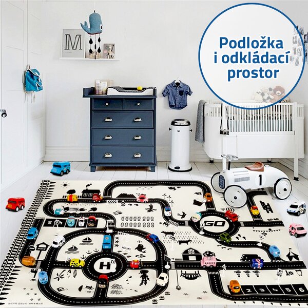 Hrací podložka autíčka