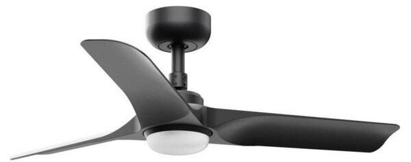 FARO HEY S LED stropní ventilátor, černá