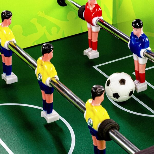 GamesPlanet® Mini stolní fotbálek, 50,5 x 31,5 x 10, potisk