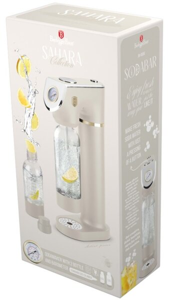 BERLINGERHAUS Výrobník sody SODABAR + 2 lahve Sahara Collection BH-8556