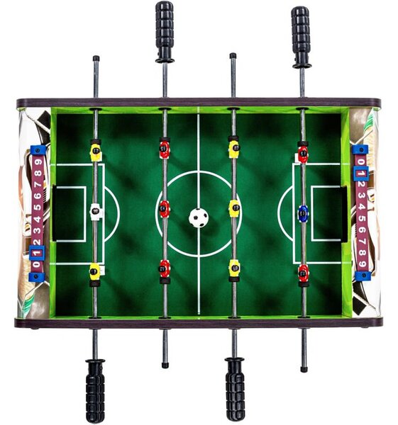 GamesPlanet® Mini stolní fotbálek, 50,5 x 31,5 x 10, potisk